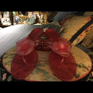 Vintage CHANEL jelly sandals